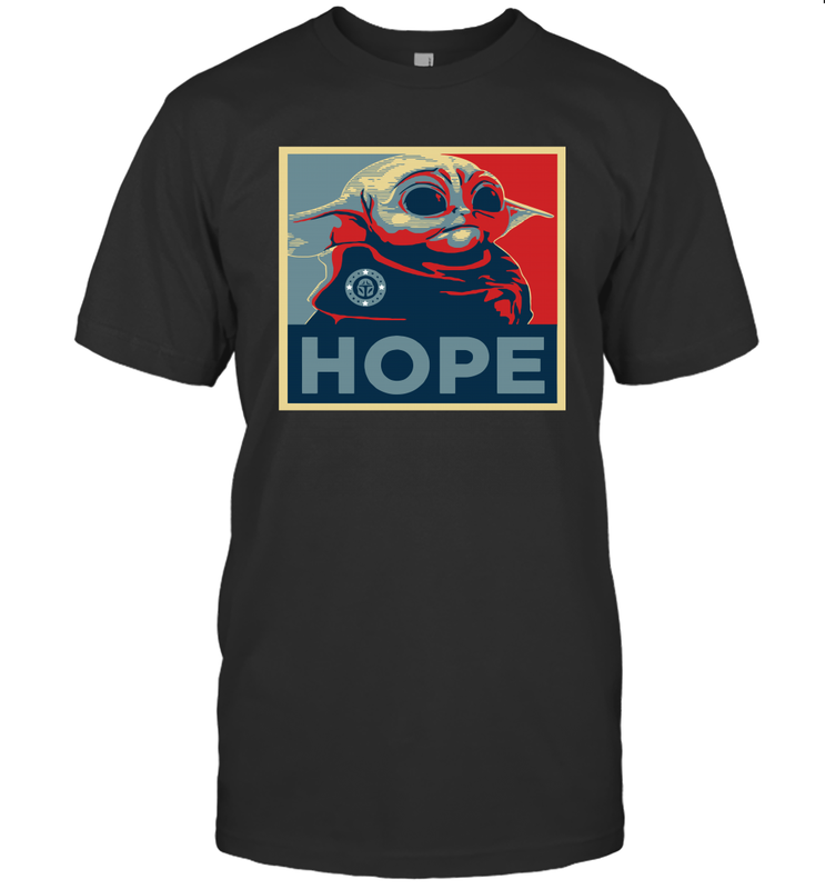Baby Yoda Hope Vintage Men's T-Shirt - nikotee