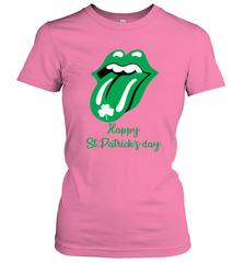 Happy St. Patrick's day Rolling Stones Women's T-Shirt - nikotee