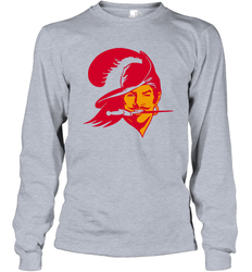 Tom Brady tampa bay buccaneers logo Long Sleeve T-Shirt - nikotee