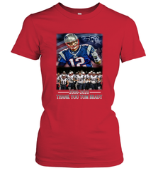 New England Patriots 12 2000 2020 Thank You Tom Brady Women's T-Shirt - nikotee