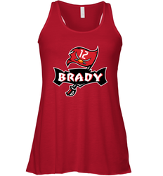 Tom Brady 12 Tampa Bay Buccaneers Racerback Tank - nikotee