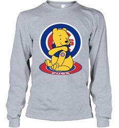 Pooh tattoos Chicago Cubs Long Sleeve T-Shirt - nikotee