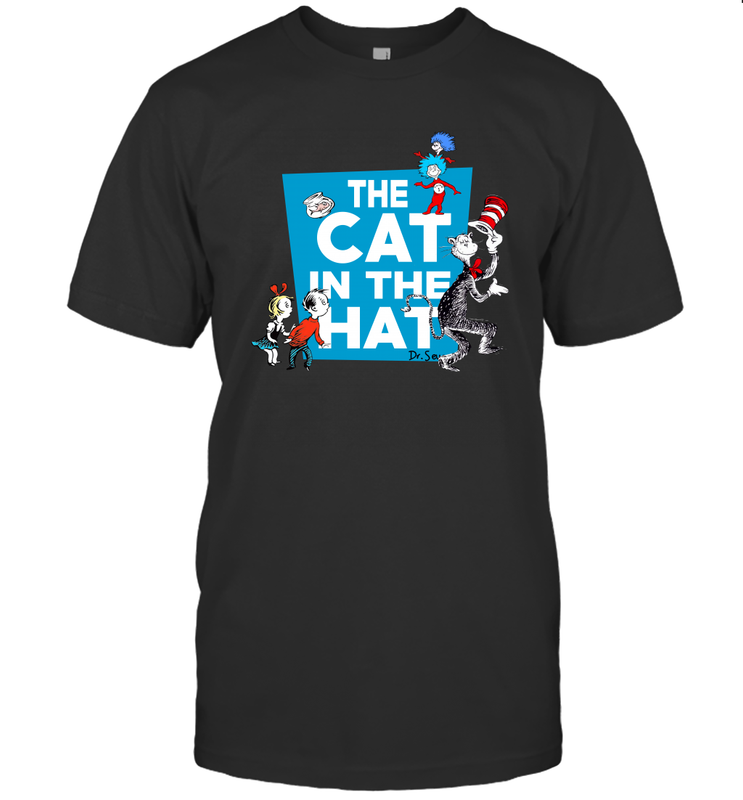 Dr Seuss The Cat In The Hat Men's T-Shirt - nikotee