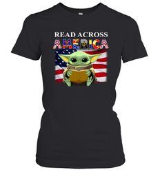 Baby Yoda Read Across America Women's T-Shirt - nikotee