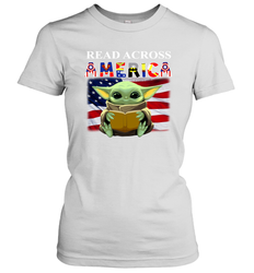 Baby Yoda Read Across America Women's T-Shirt - nikotee