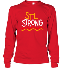STL Strong Saint Louis Long Sleeve T-Shirt - nikotee