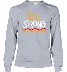 STL Strong Saint Louis Long Sleeve T-Shirt - nikotee