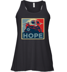 Baby Yoda Hope Vintage Racerback Tank - nikotee