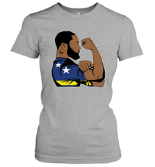 Strong Man Power King Flexing We Can Do It Women's T-Shirt - nikotee