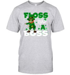 St Patrick's day Leprechaun floss like a boss Men's T-Shirt - nikotee