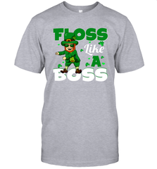 St Patrick's day Leprechaun floss like a boss Men's T-Shirt - nikotee