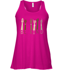 Sign Language be Kind Racerback Tank - nikotee