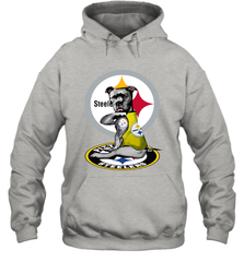 Pitbull Rottweiler I Love Pittsburgh Steelers Hoodie - nikotee