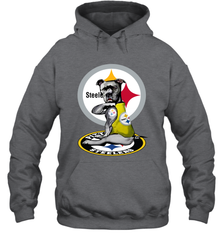 Pitbull Rottweiler I Love Pittsburgh Steelers Hoodie - nikotee