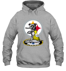 Pitbull Rottweiler I Love Pittsburgh Steelers Hoodie - nikotee