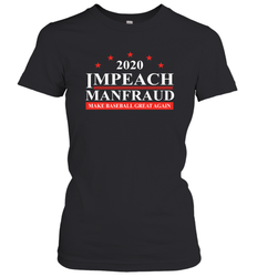 IMPEACH MANFRAUD MAKE BASEBALL GREAT AGAIN Women's T-Shirt - nikotee