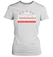 IMPEACH MANFRAUD MAKE BASEBALL GREAT AGAIN Women's T-Shirt - nikotee