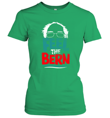 Feel The Bern Bernie Sanders 2020 Bernie Hair Vote President Women's T-Shirt - nikotee