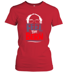 Feel The Bern Bernie Sanders 2020 Bernie Hair Vote President Women's T-Shirt - nikotee