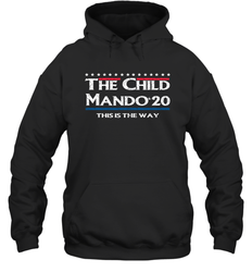 The child manso 2020 this is the way Hoodie - nikotee