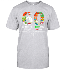60 years of 1960 2020 Green Eggs and Ham Dr. Seuss Men's T-Shirt - nikotee