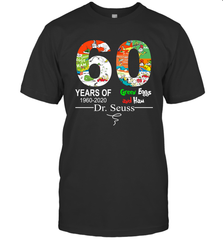 60 years of 1960 2020 Green Eggs and Ham Dr. Seuss Men's T-Shirt - nikotee