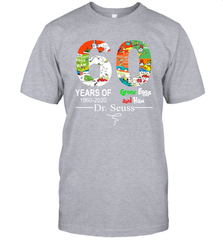 60 years of 1960 2020 Green Eggs and Ham Dr. Seuss Men's T-Shirt - nikotee