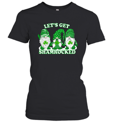 Gnomes let's get shamrocked St. Patrick's day Women's T-Shirt - nikotee