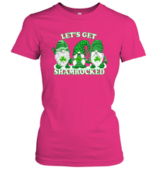 Gnomes let's get shamrocked St. Patrick's day Women's T-Shirt - nikotee