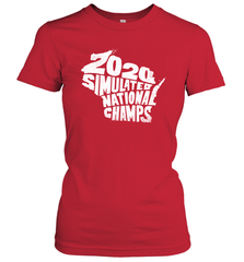 2020 Simulated National Champs Women's T-Shirt - nikotee