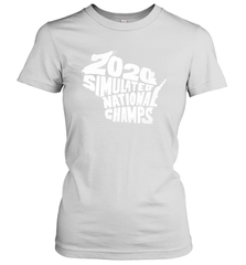 2020 Simulated National Champs Women's T-Shirt - nikotee