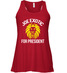 Joe exotic for governor joe exotic for president Racerback Tank - nikotee