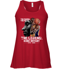 The Mamba The Myth The Legend Kobe Bryant 1987 2020 Racerback Tank - nikotee