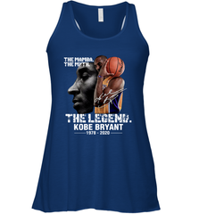 The Mamba The Myth The Legend Kobe Bryant 1987 2020 Racerback Tank - nikotee