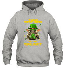 Baby Yoda Best Irish In The Galaxy Hoodie - nikotee