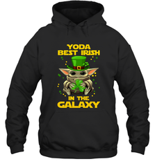 Baby Yoda Best Irish In The Galaxy Hoodie - nikotee