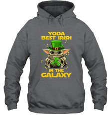 Baby Yoda Best Irish In The Galaxy Hoodie - nikotee