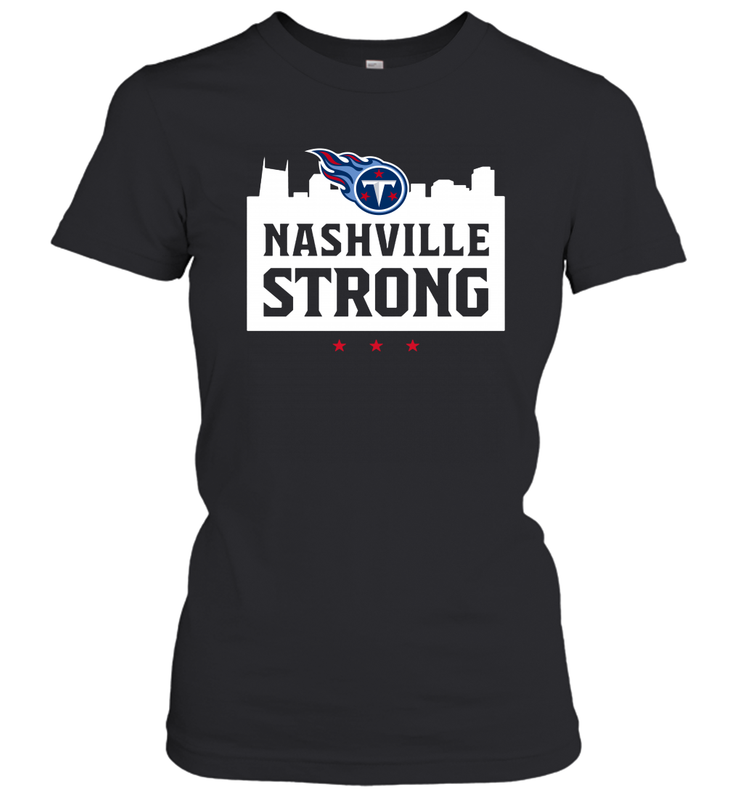 Nashville Strong Tennessee Titans Women's T-Shirt - nikotee