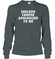 Sheldon cooper apologized to me Long Sleeve T-Shirt - nikotee