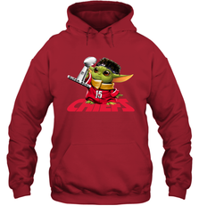 Kansas City Chiefs Baby Yoda Patrick Mahomes Hoodie - nikotee