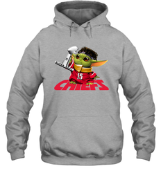 Kansas City Chiefs Baby Yoda Patrick Mahomes Hoodie - nikotee