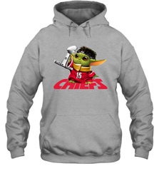 Kansas City Chiefs Baby Yoda Patrick Mahomes Hoodie - nikotee