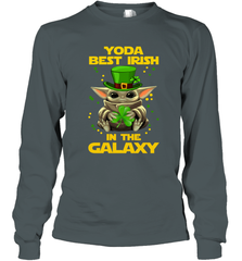 Baby Yoda Best Irish In The Galaxy Long Sleeve T-Shirt - nikotee