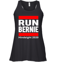Run Bernie Hindsight 2020 Racerback Tank - nikotee