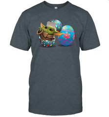 Easter Eggs Baby Yoda Men's T-Shirt - nikotee