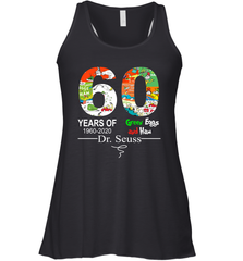 60 years of 1960 2020 Green Eggs and Ham Dr. Seuss Racerback Tank - nikotee