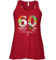 60 years of 1960 2020 Green Eggs and Ham Dr. Seuss Racerback Tank - nikotee
