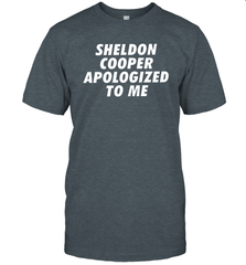 Sheldon cooper apologized to me Men's T-Shirt - nikotee