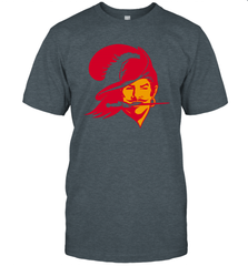 Tom Brady tampa bay buccaneers logo Men's T-Shirt - nikotee
