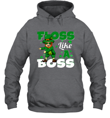 St Patrick's day Leprechaun floss like a boss Hoodie - nikotee